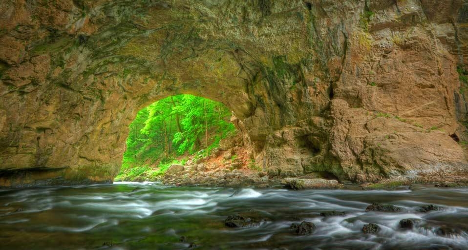 The Large Natural Bridge in Rakov Škocjan Regional Park, Slovenia (© Tom Hill/Getty Images) &copy; (Bing Canada)