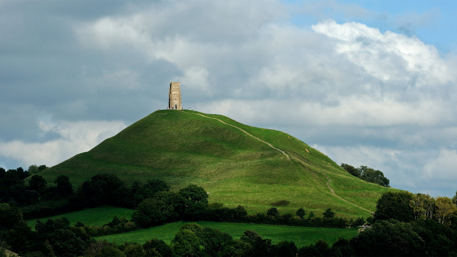 Glastonbury Tor and St Michael