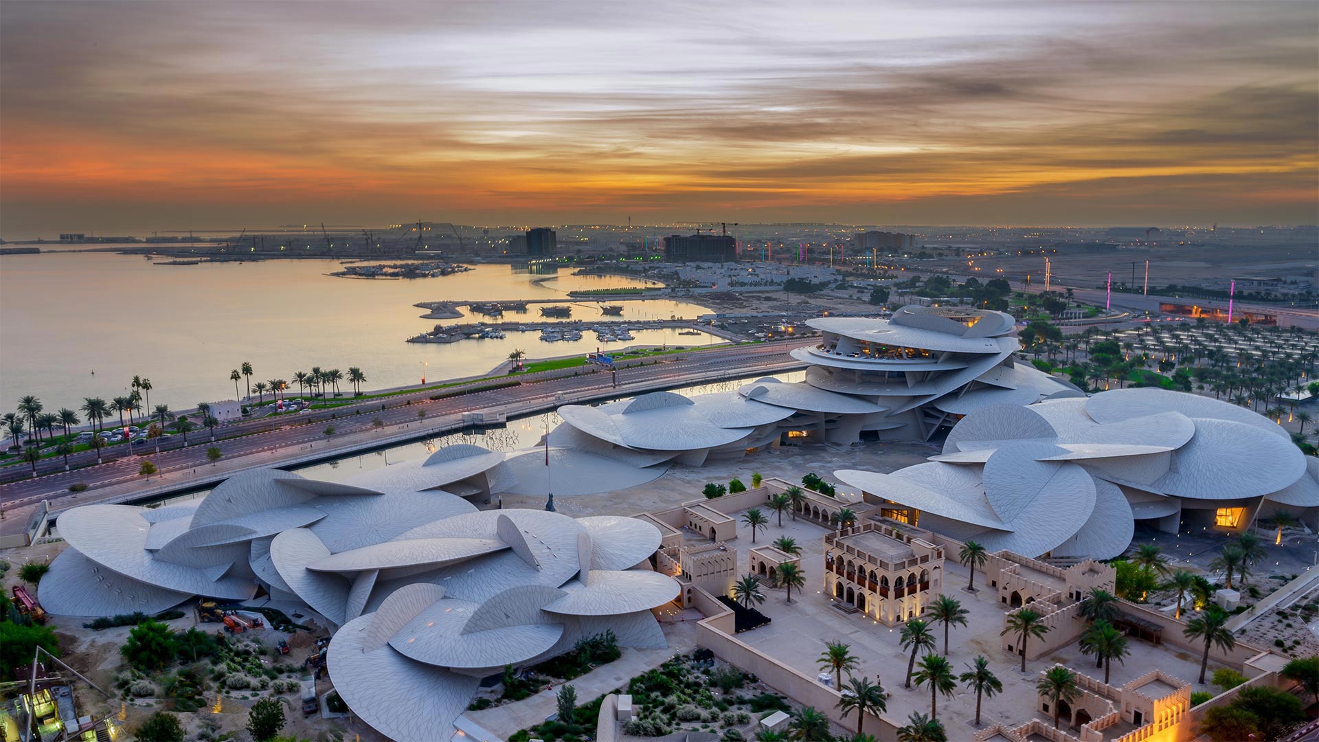 National Museum of Qatar in Doha, Qatar (© Hasan Zaidi/Shutterstock)(Bing United States)