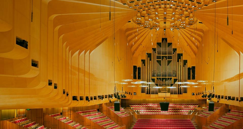 Interior of the Sydney Opera House, Australia (© Hervé Hughes/Corbis) &copy; (Bing United Kingdom)