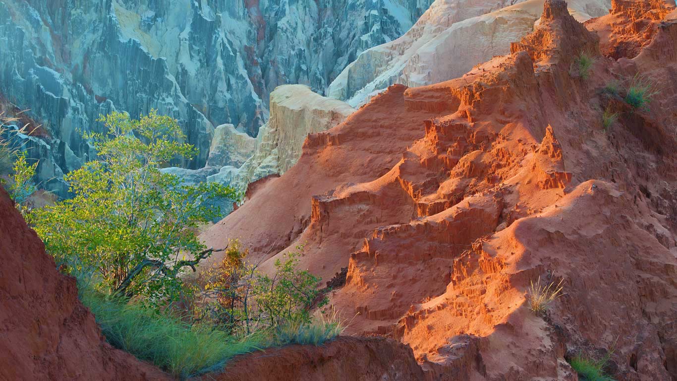 Ankarokaroka canyon in Ankarafantsika National Park, Madagascar (© Bernard Castelein/Minden Pictures)(Bing United Kingdom)