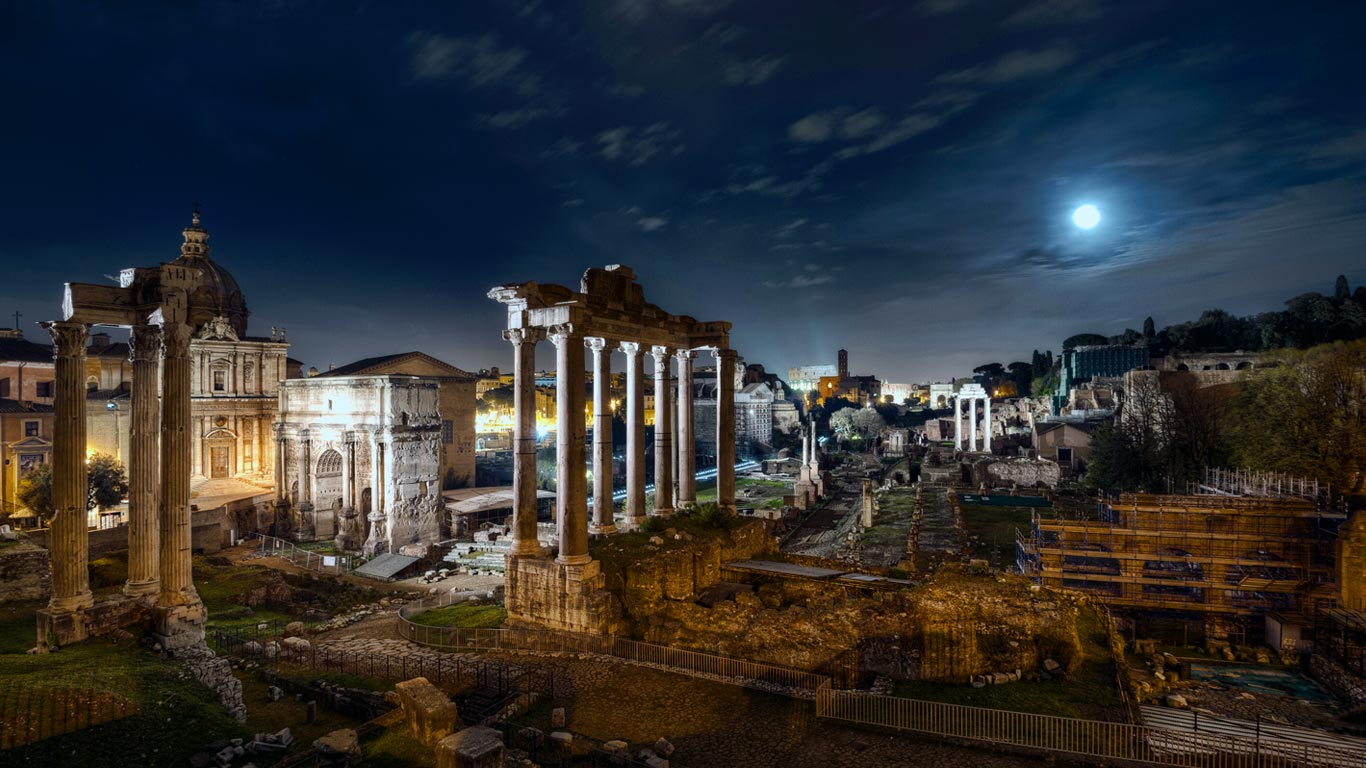 Roman Forum, Rome, Italy (© Marco Romani/Getty Images)(Bing Canada)
