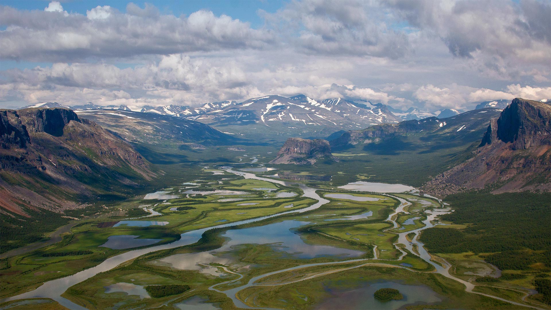 Rapadalen im Nationalpark Sarek, Schweden (© Alena Vishina/Alamy)(Bing Deutschland)