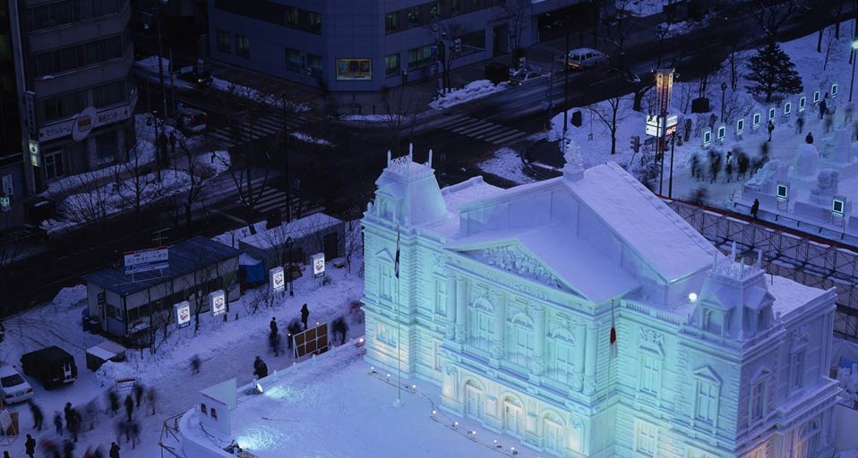 Snow sculpture at the Sapporo Snow Festival in Sapporo, Japan -- JTB Photo/Photolibrary &copy; (Bing United Kingdom)