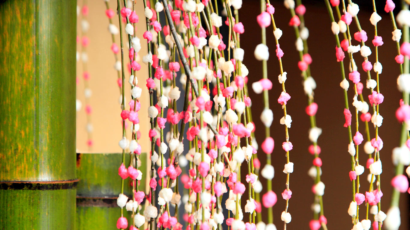 ｢餅花｣ (© SHOSEI/AFLO/age fotostock)(Bing Japan)