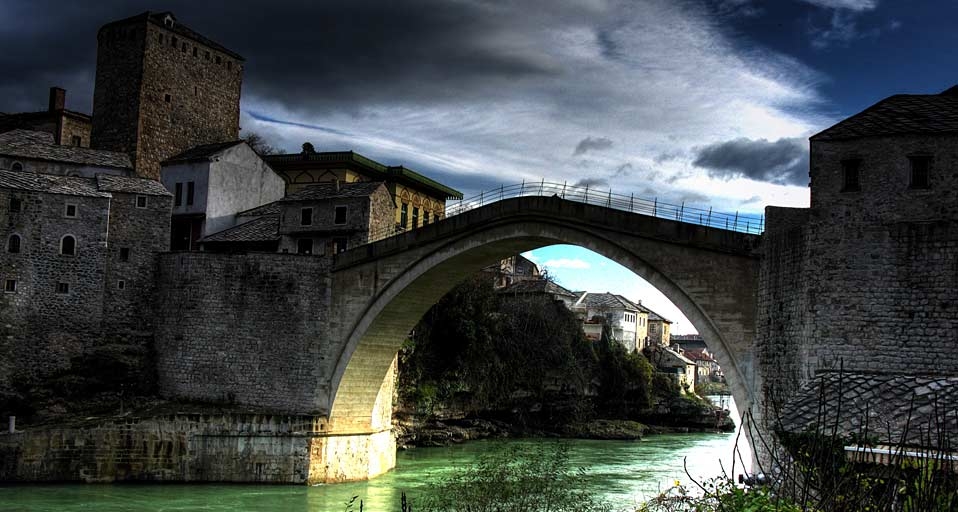 New old bridge over river Neretva, Bosnia and Herzegovina -- Luke Agbaimoni/Getty Images &copy; (Bing United Kingdom)