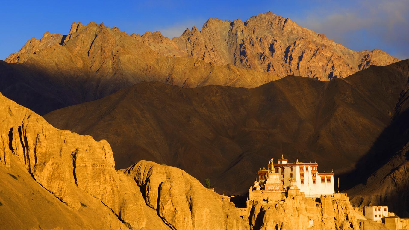 Lamayuru Monastery, Kargil District, western Ladakh, India (© Jochen Schlenker/Corbis)(Bing United States)