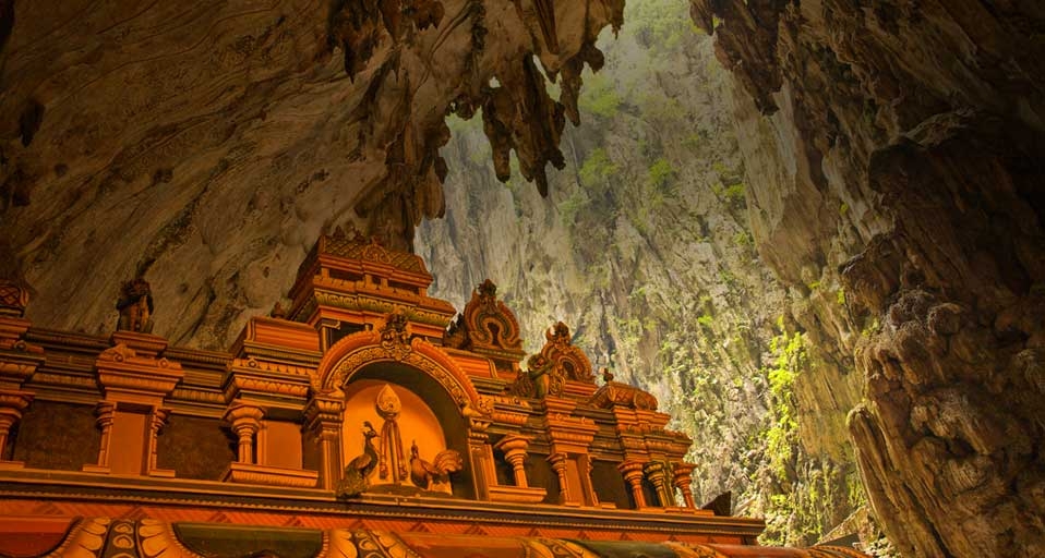 Hindu Temple in Batu Caves outside of Kuala Lumpur, Malaysia -- Stuart Westmorland/Corbis &copy; (Bing United Kingdom)