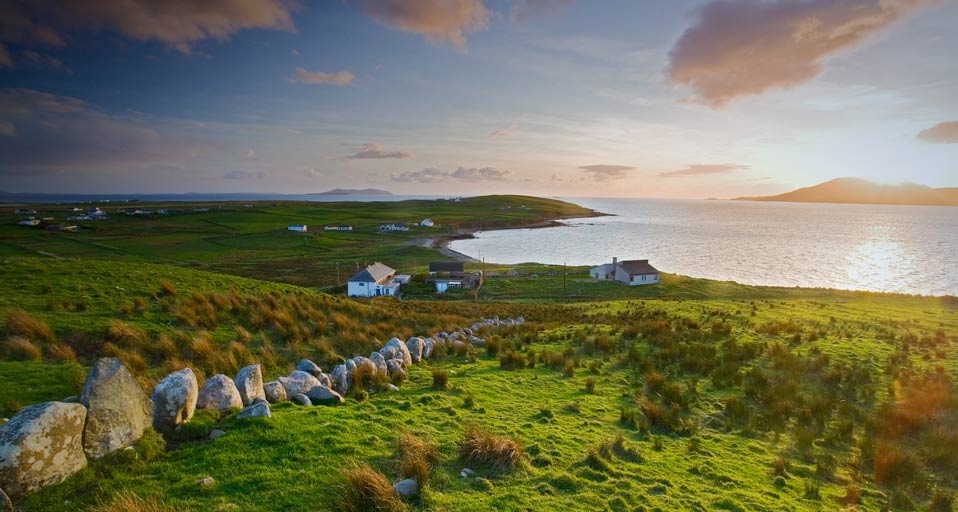 Sunset on Clare Island, Ireland -- Travelpix Ltd./Getty Images &copy; (Bing Australia)