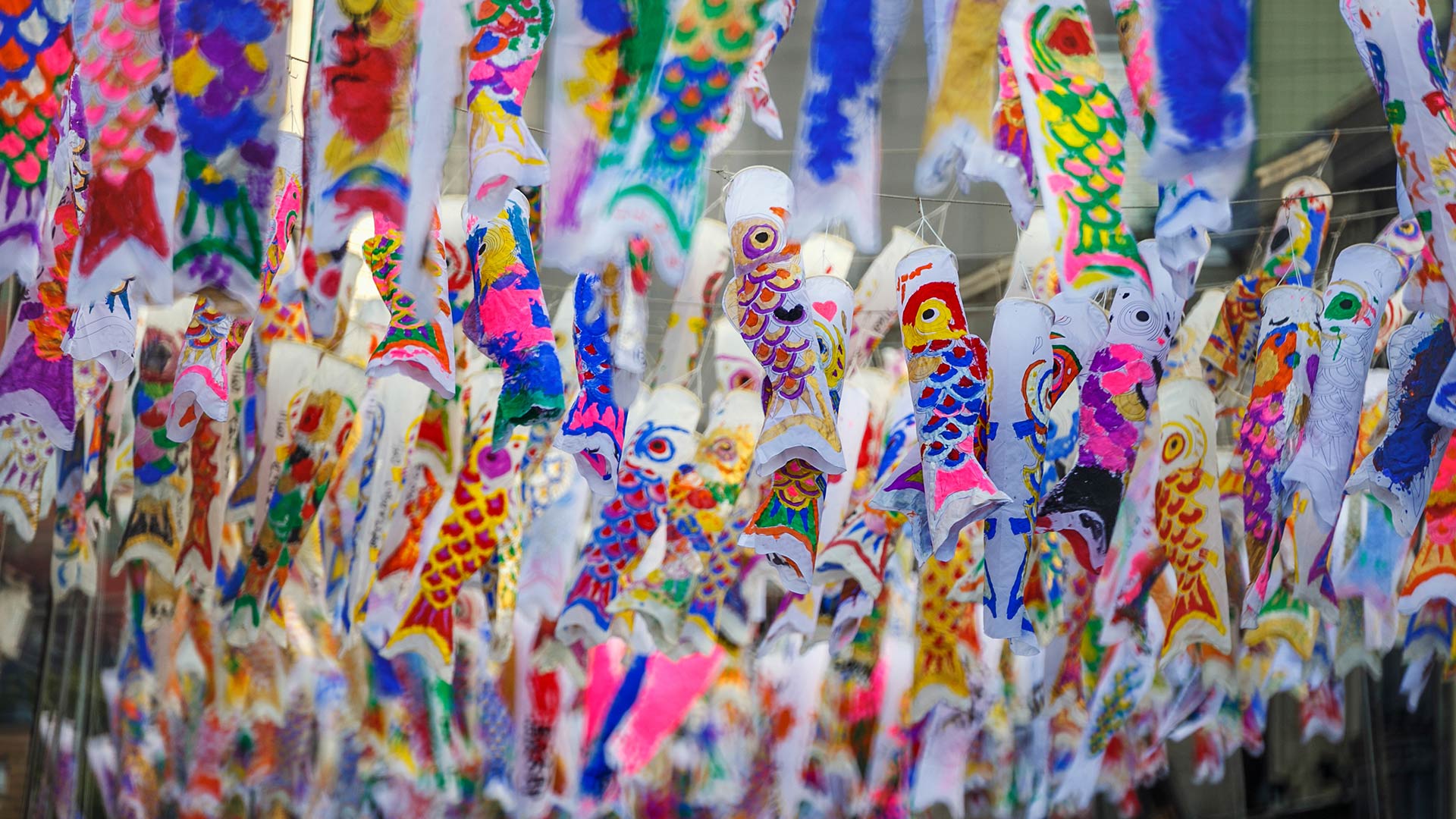 大正浪漫夢通りの鯉のぼり, 埼玉 川越市 (© Toa55/iStock/Getty Images Plusc)(Bing Japan)