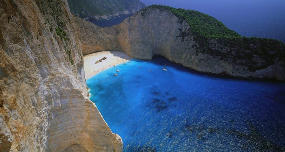 Shipwreck Beach on the Greek island of Zante -- SIME/eStock Photo &copy; (Bing United Kingdom)