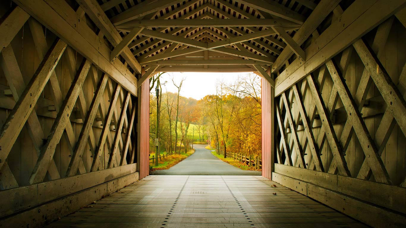Ashland Bridge in Yorklyn, Delaware (© Robert Kirk/Getty Images)(Bing United Kingdom)