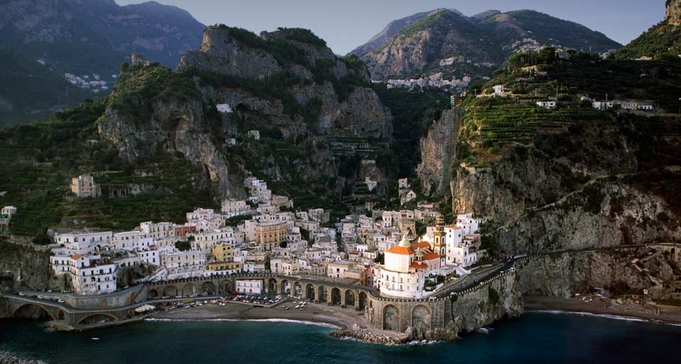 The town of Atrani on the Amalfi Coast, Italy -- SIME / eStock Photo &copy; (Bing United Kingdom)