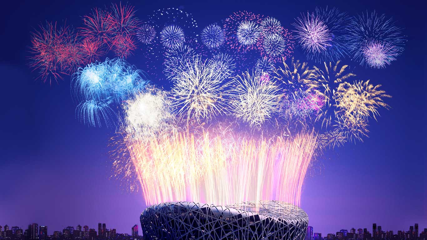 ｢春節の花火｣中国, 北京 (© Kevin Zen/Alamy)(Bing Japan)