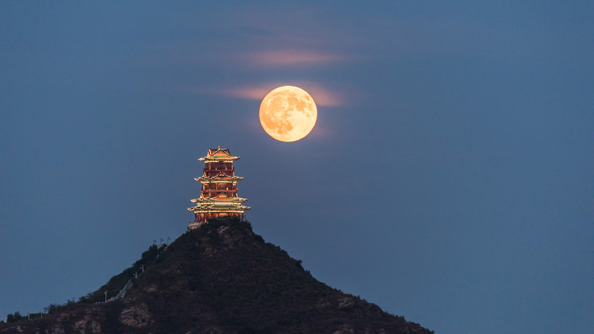 【今日中秋】 (© VCG/VCG via Getty Images)(Bing China)