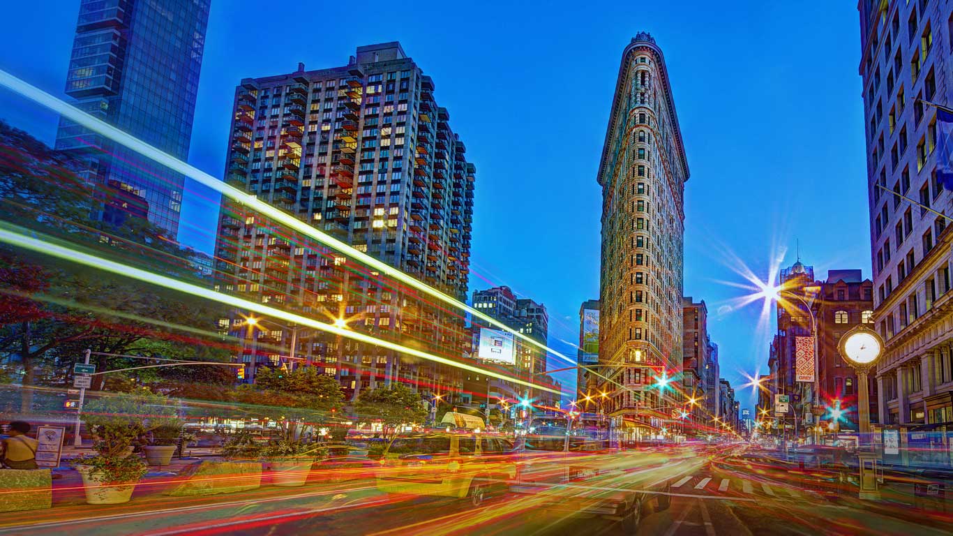 Flatiron Building, New York City (© Tony Shi Photography/Getty Images)(Bing United Kingdom)