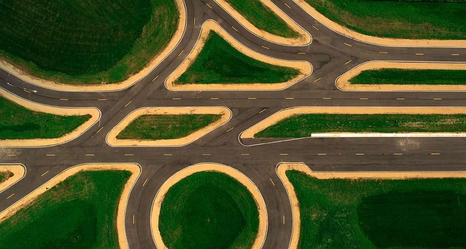 Driver training course in Minnesota, USA (© Richard Hamilton Smith/Corbis) &copy; (Bing United Kingdom)