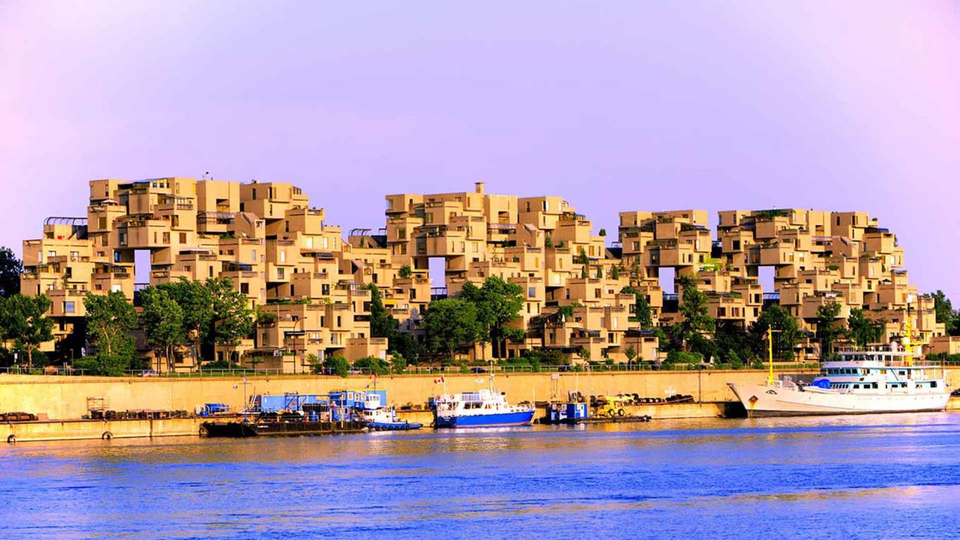 Habitat 67, Montreal, Quebec (© Yves Marcoux/age fotostock)(Bing Canada)