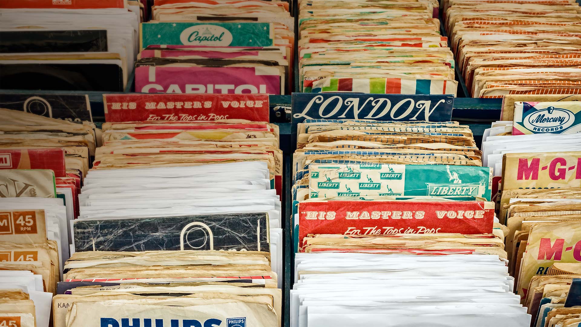 Vinyl records in Rosmalen, the Netherlands (© DutchScenery/Shutterstock)(Bing United Kingdom)