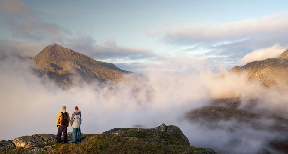 Snowdonia National Park, Wales &copy; (Bing United Kingdom)
