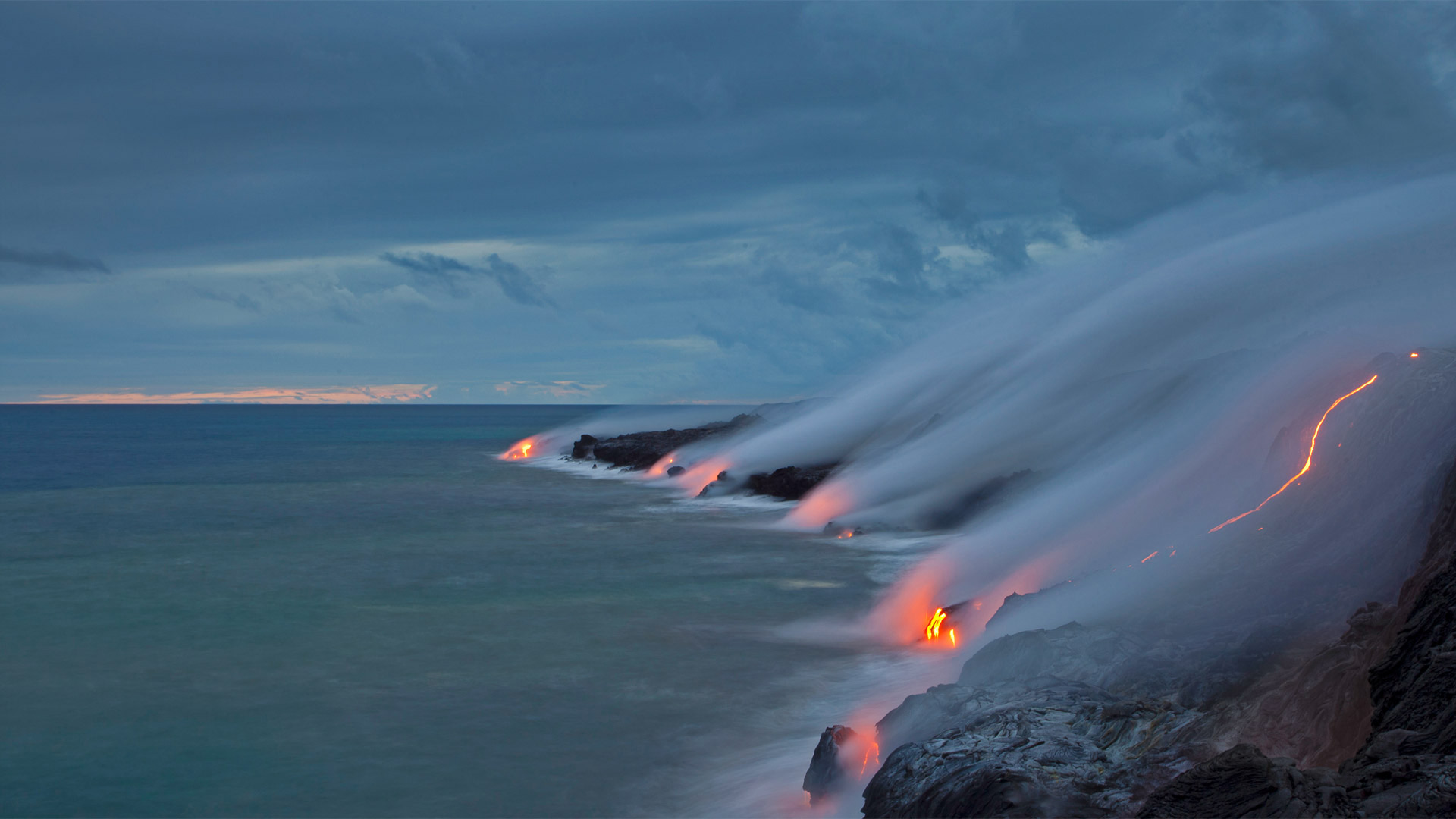 夏威夷火山国家公园，夏威夷 (© Grant Ordelheide/Tandem Stills + Motion)(Bing China)