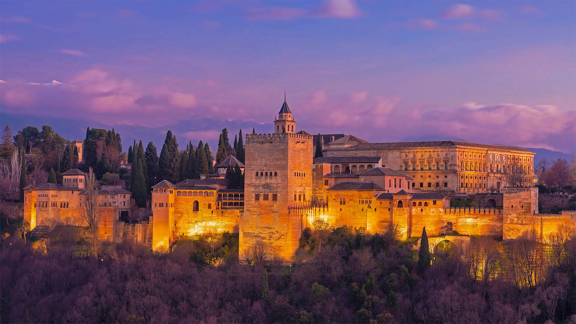 Alhambra in Granada, Andalusia, Spain (© Armand Tamboly/Getty Images)(Bing United States)