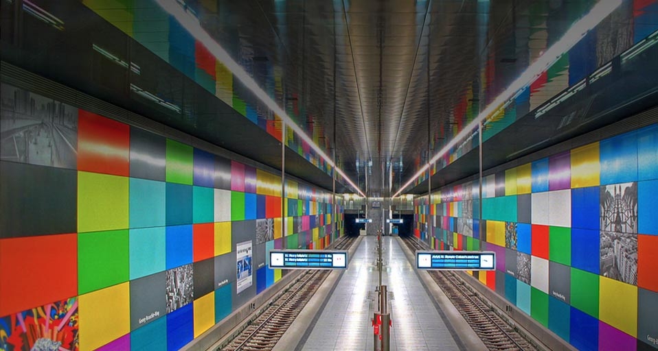 Georg-Brauchle-Rin U-Bahn station in Munich, Germany -- Christian Beirle González/Getty Images &copy; (Bing United Kingdom)
