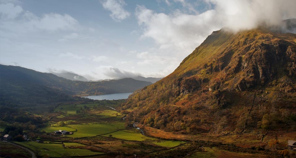 Clouds rolling over the mountain range, Snowdonia, Wales -- Philip Haynes/Getty &copy; (Bing United Kingdom)