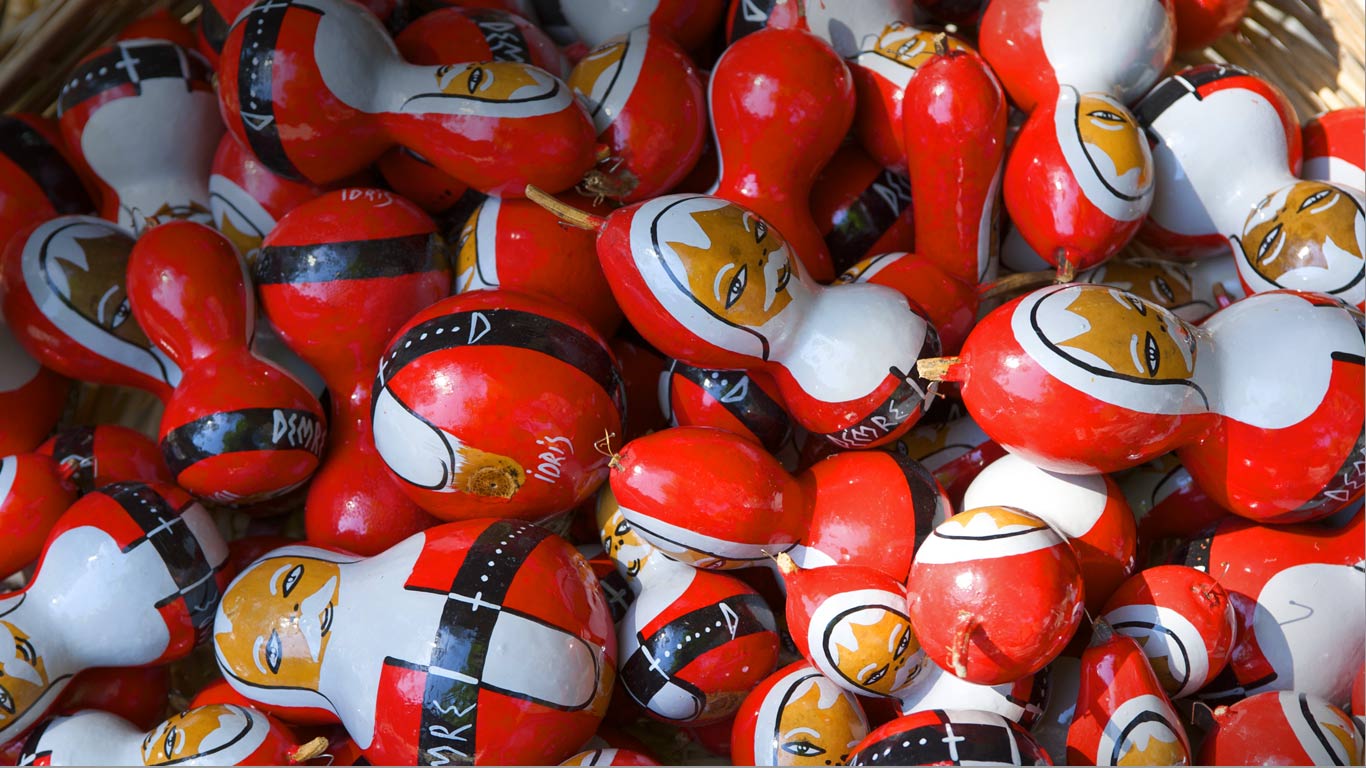 Santa Claus souvenir, Myra, Lycia, Turkey (© Kreder Katja/age fotostock)(Bing United Kingdom)