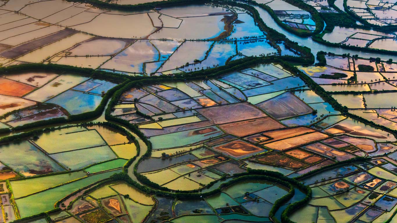 Farmland in Makassar, South Sulawesi, Indonesia (© Keren Su/Corbis)(Bing United States)