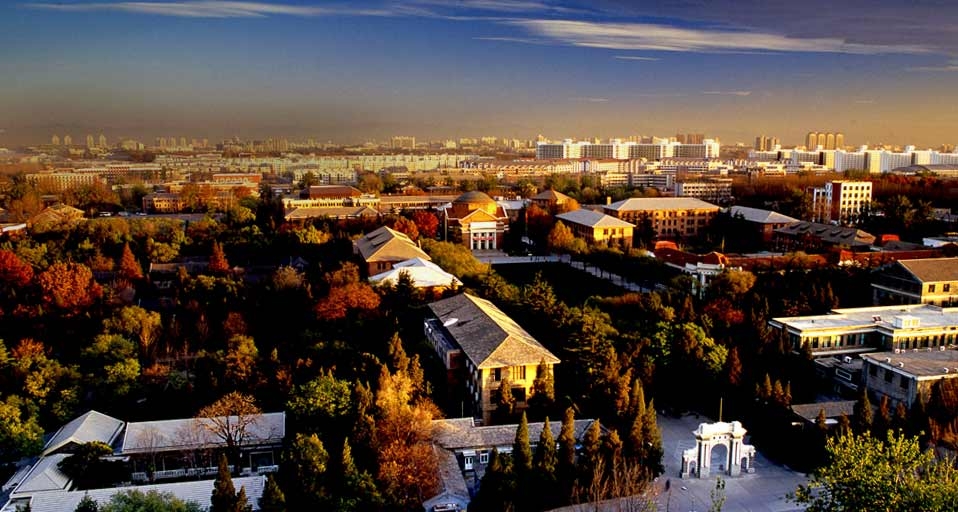 Aerial view of Tsinghua University’s main campus in Beijing, China -- Xuan Liu &copy; (Bing United Kingdom)