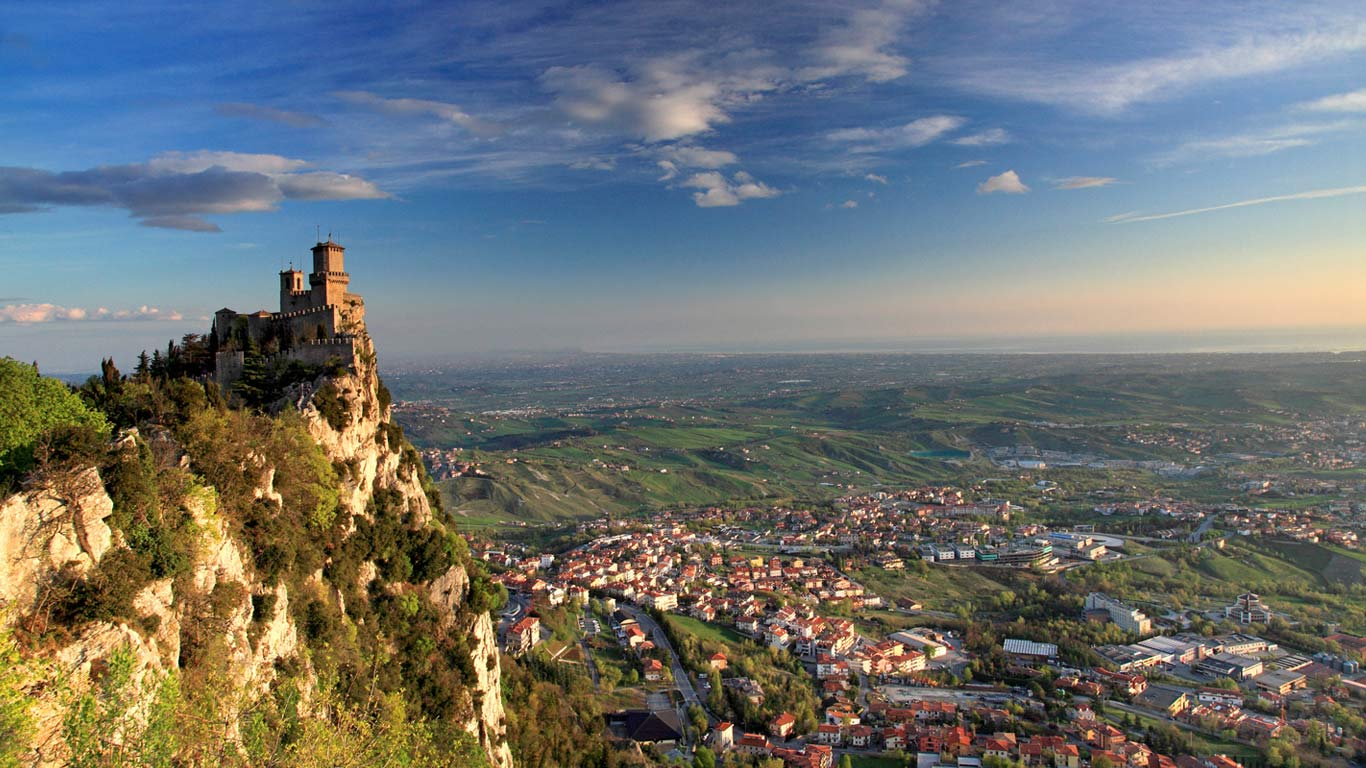 Rocca Guaita (First Tower), Republic of San Marino (© SIME/eStock Photo)(Bing United States)