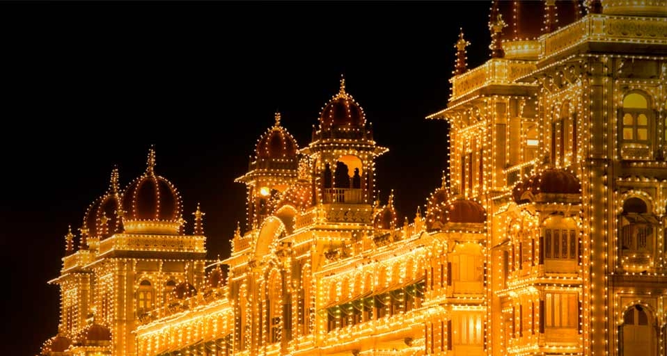 Mysore Palace, Mysore, India -- Vladpans/eStock Photo &copy; (Bing United States)