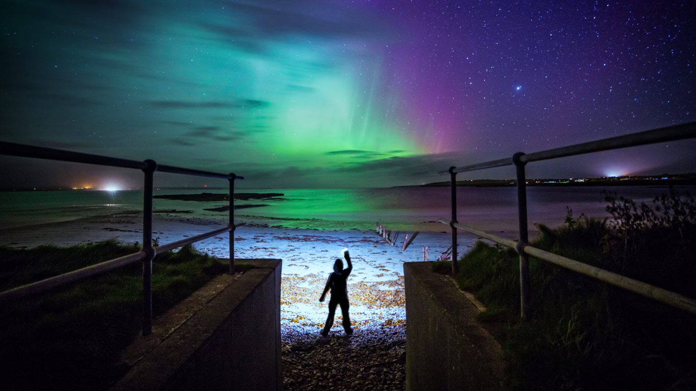 Aurora hunter,  Isle of Lewis, Scotland (© Colin Cameron - Photography/Getty Images)(Bing United Kingdom)