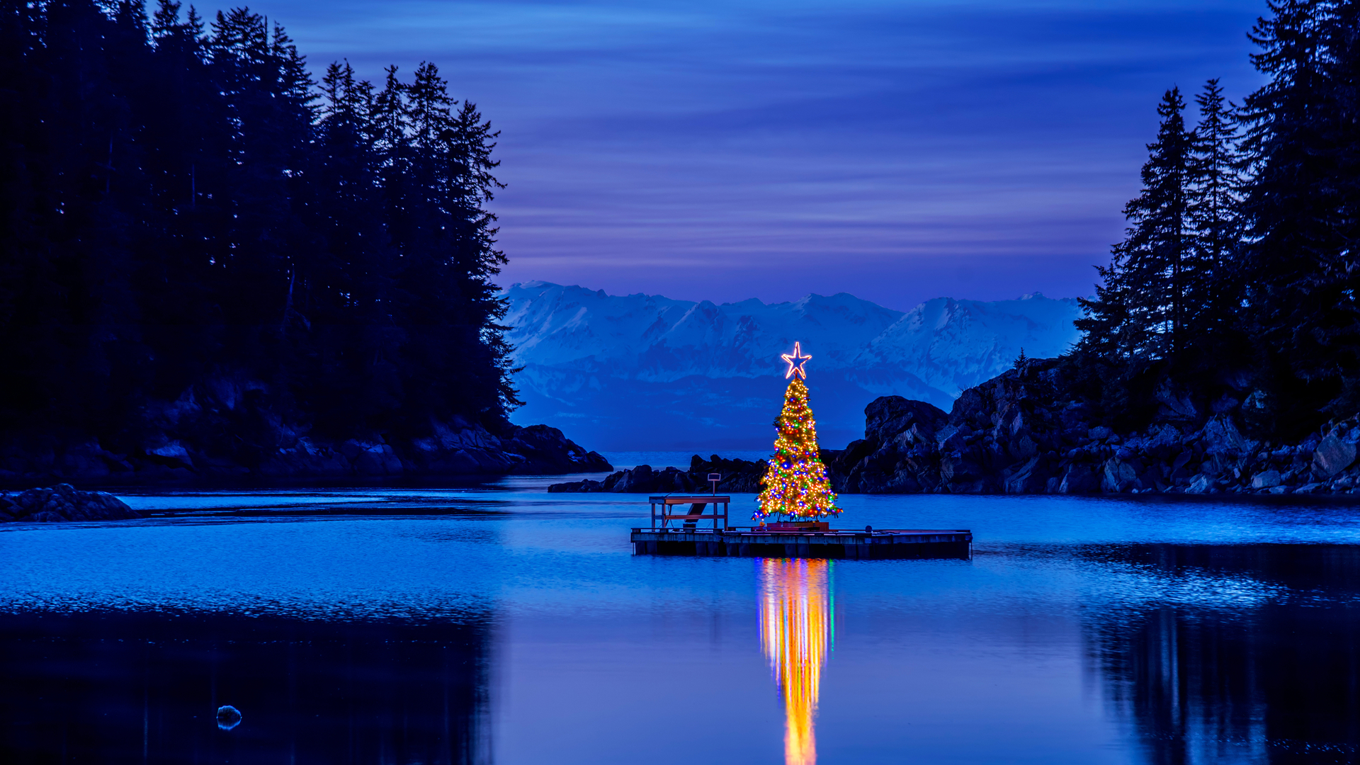 Amalga Harbour, Alaska, USA (© Mark Kelley/Tandem Stills + Motion)(Bing United Kingdom)