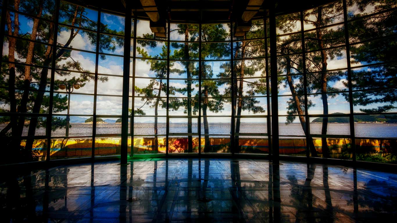 Musulmok Beach from the Maritime & Fisheries Science Museum in Yeosu, South Korea (© Insung Choi/Tandem Stills + Motion)(Bing United Kingdom)