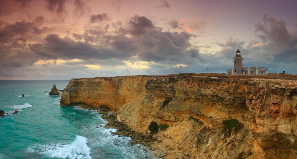 Faro de Cabo Rojo (Red Cape Lighthouse) on Punta Jaguey, Puerto Rico --  Michele Falzone/Getty Images &copy; (Bing Canada)