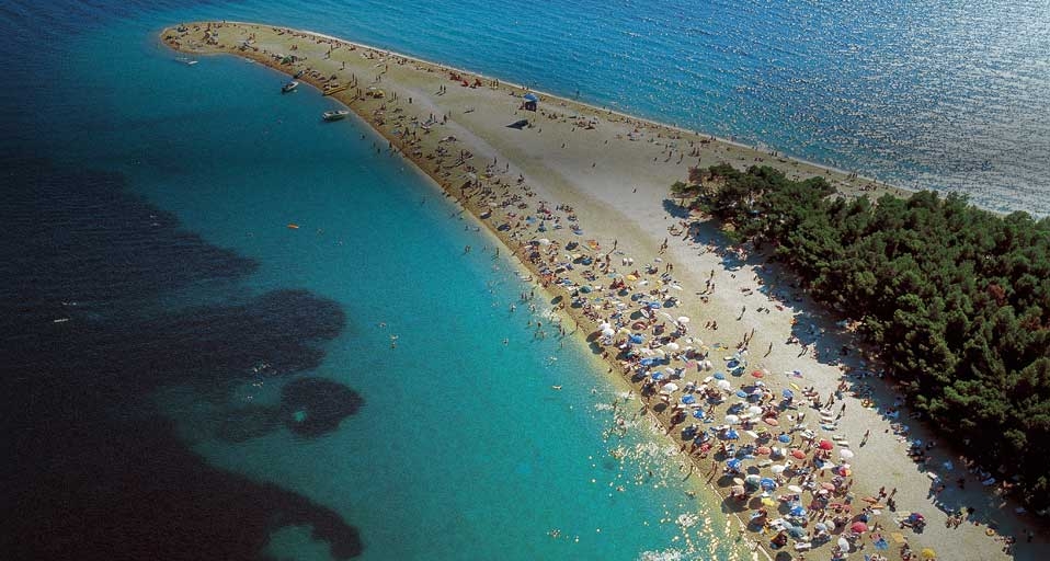 Zlatni rat (Golden Horn) beach on Brac island, Croatia -- SIME / eStock Photo &copy; (Bing United Kingdom)