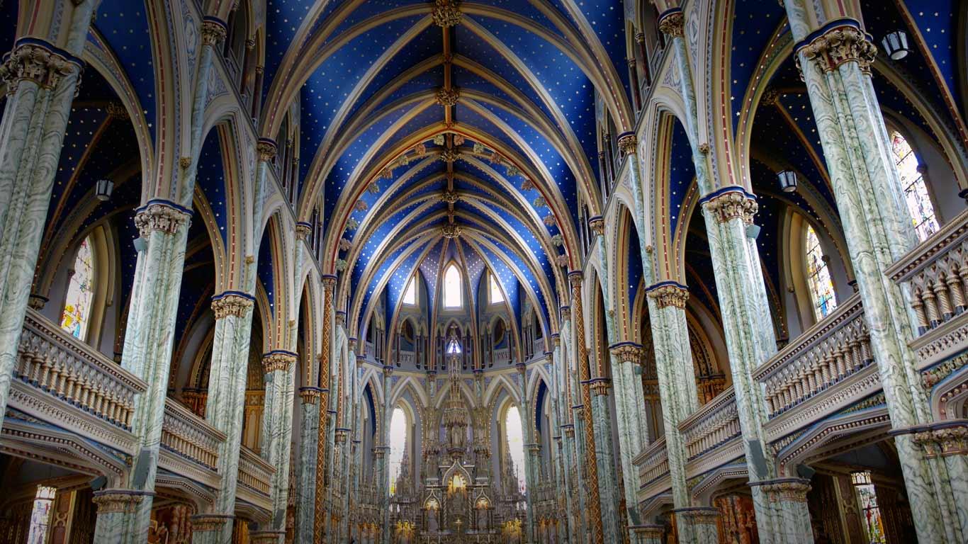 Notre-Dame Cathedral Basilica of Ottawa, Ontario, Canada (© Kevin O´Hara/age fotostock)(Bing United Kingdom)