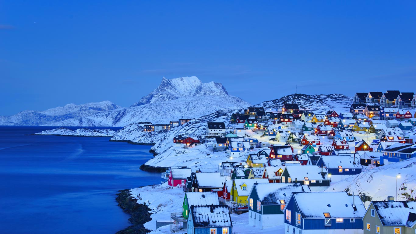 Old Nuuk in Nuuk, Greenland (© nevereverro/Getty Images)(Bing United Kingdom)