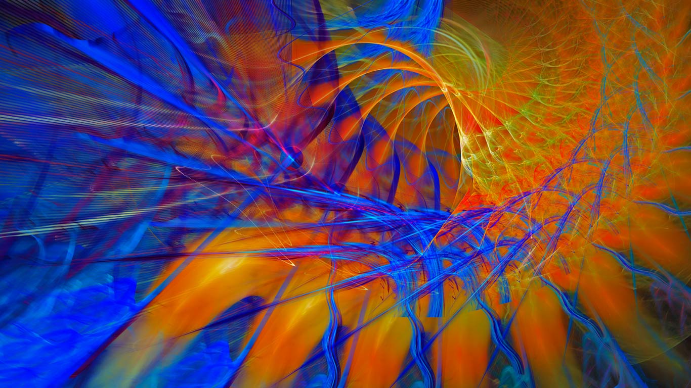 Fractal flames (© Scott Camazine/Visuals Unlimited, Inc.)(Bing Canada)