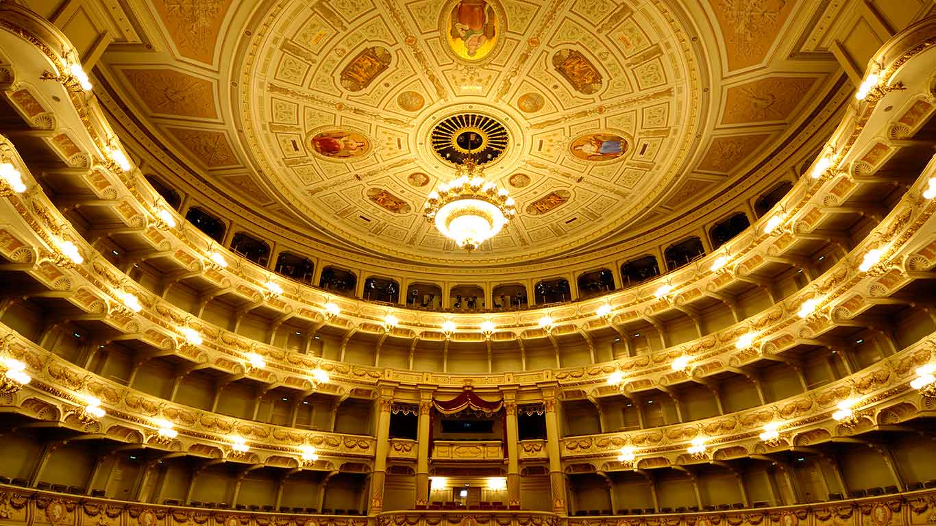 Semperoper, Dresden, Sachsen, Deutschland (© imageBROKER/Superstock)(Bing Deutschland)