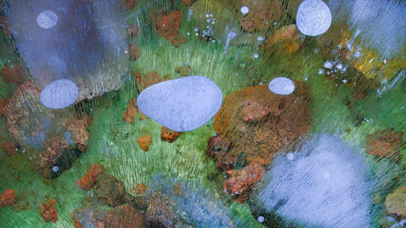 Ice in a lava tube at Lava Beds National Monument, California (© Floris van Breugel/Minden Pictures)(Bing United Kingdom)