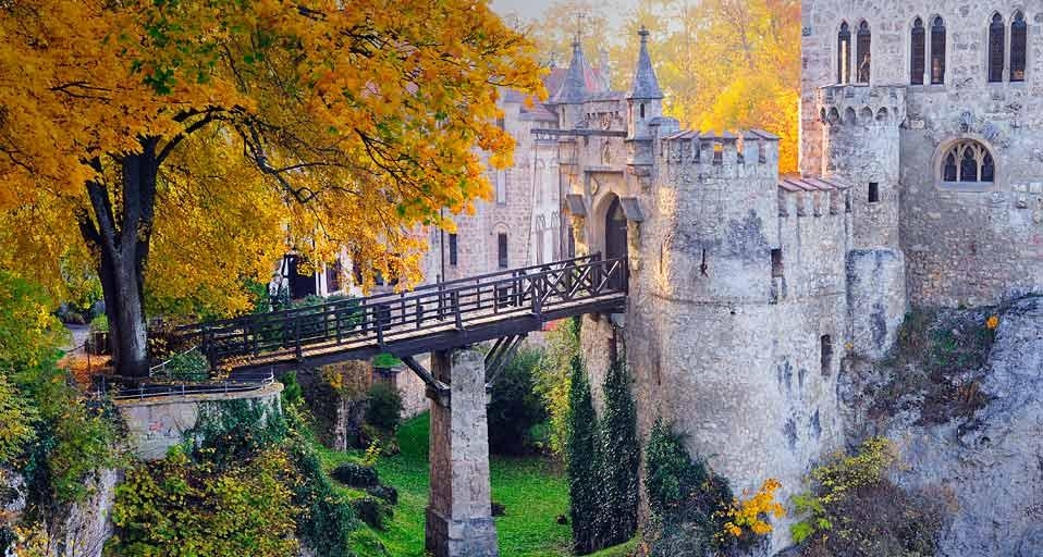 Lichtenstein Castle near Honau in Baden-Württemberg, Germany (© Jochen Schlenker/Masterfile) &copy; (Bing Canada)