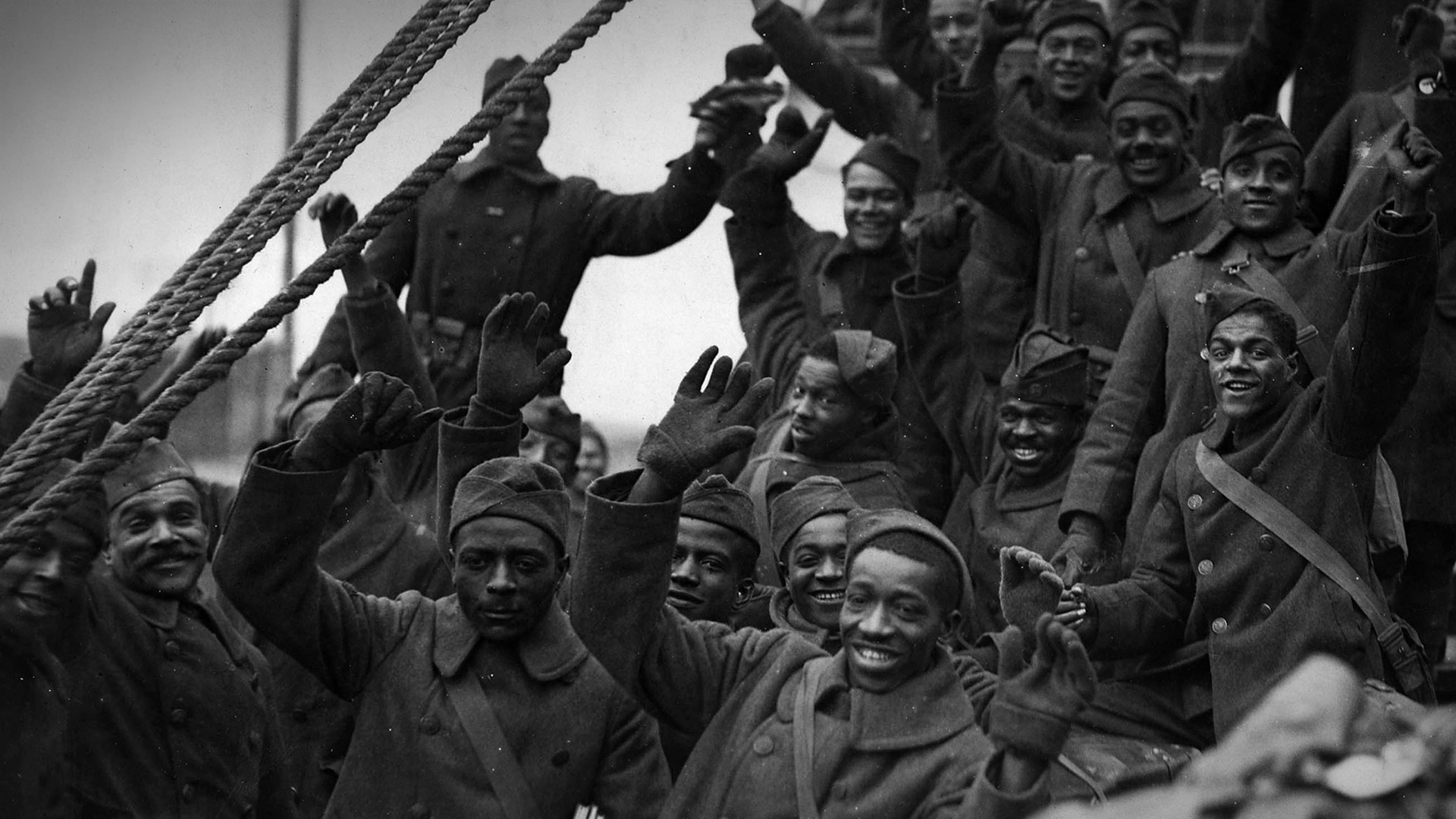 The 369th Infantry returns to New York City, 1919 (© Science History Images/Alamy)(Bing United States)