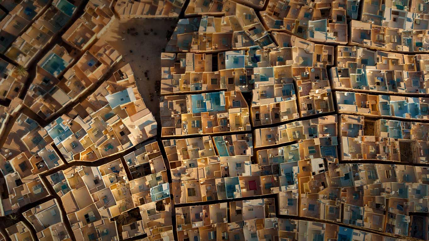 Beni Isguen, Ghardaia, Algeria (© George Steinmetz/Corbis)(Bing United Kingdom)