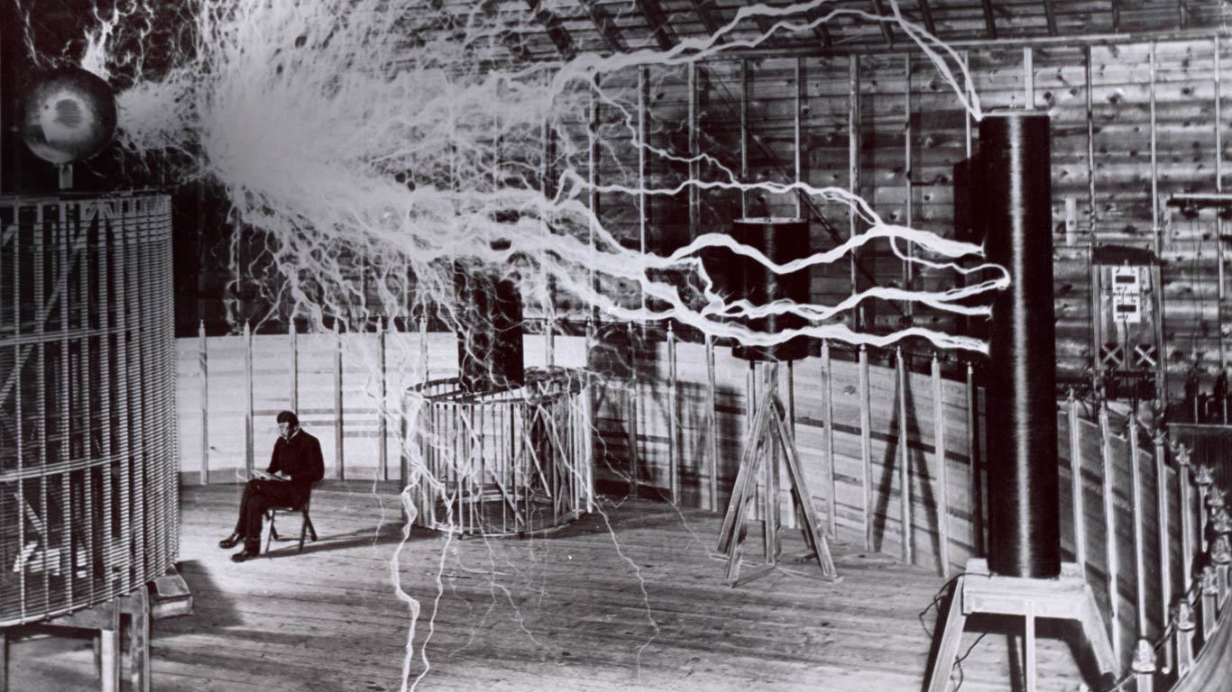 For Science Fiction Day, inventor Nikola Tesla and his ‘magnifying transmitter’ (© Nikola Tesla Museum/Science Photo Library)(Bing Canada)