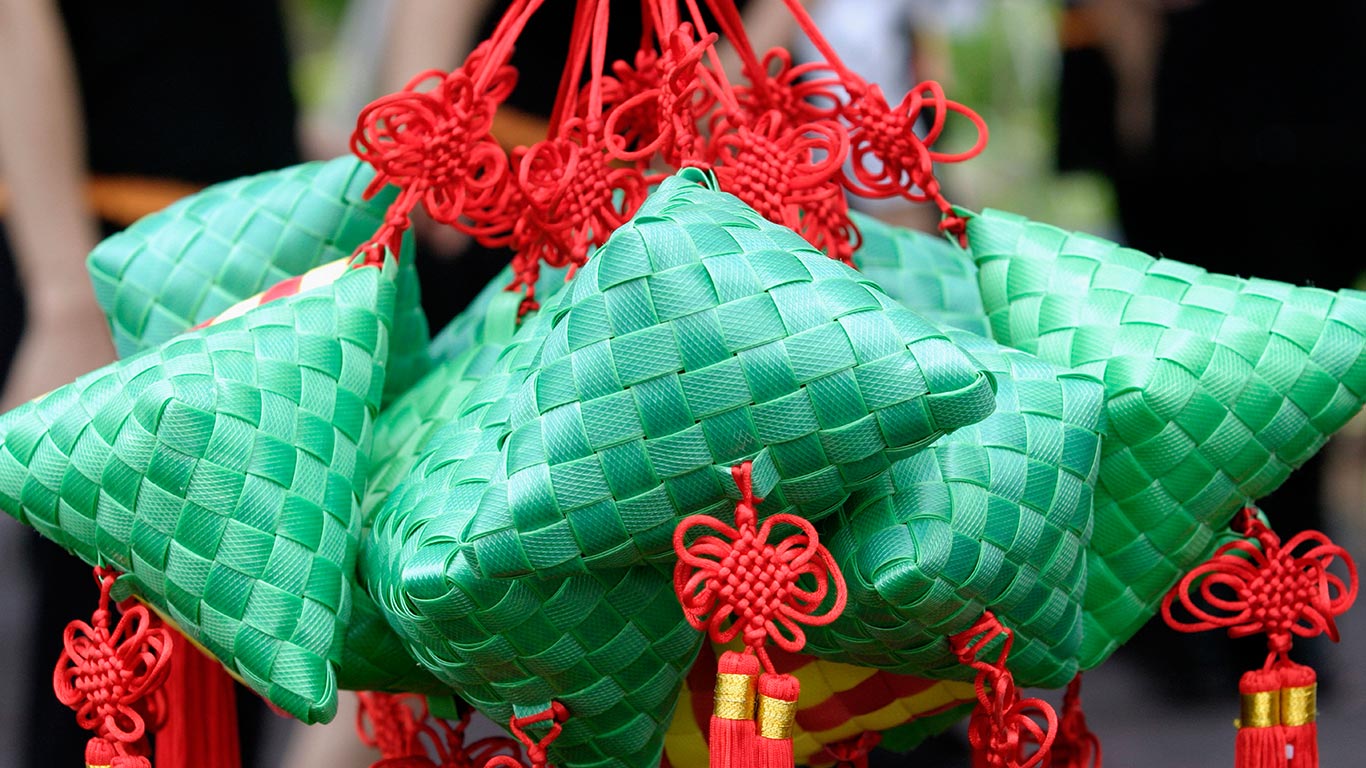 端午节香袋 (© Chao-Yang Chan/Alamy Stock Photo )(Bing China)