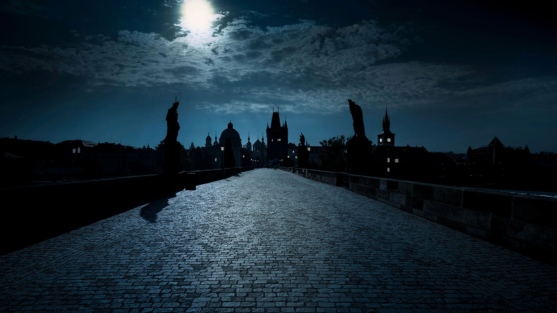 Charles Bridge over the Vltava River in Prague, Czech Republic (© Martin Moxter/Offset)(Bing United States)
