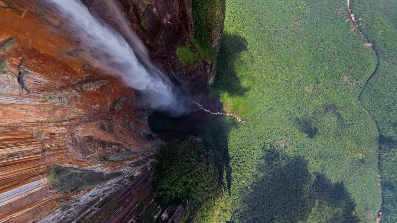 Angel Falls, Venezuela (© AirPano Ltd)(Bing United Kingdom)